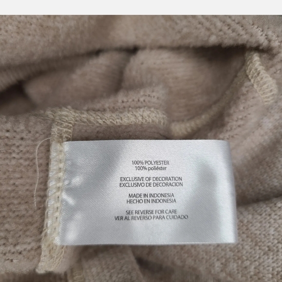 Woolrich Mens 1/4 Zip Henley Sweater Size Medium Oatmeal Beige Zip Pocket - Picture 6 of 6